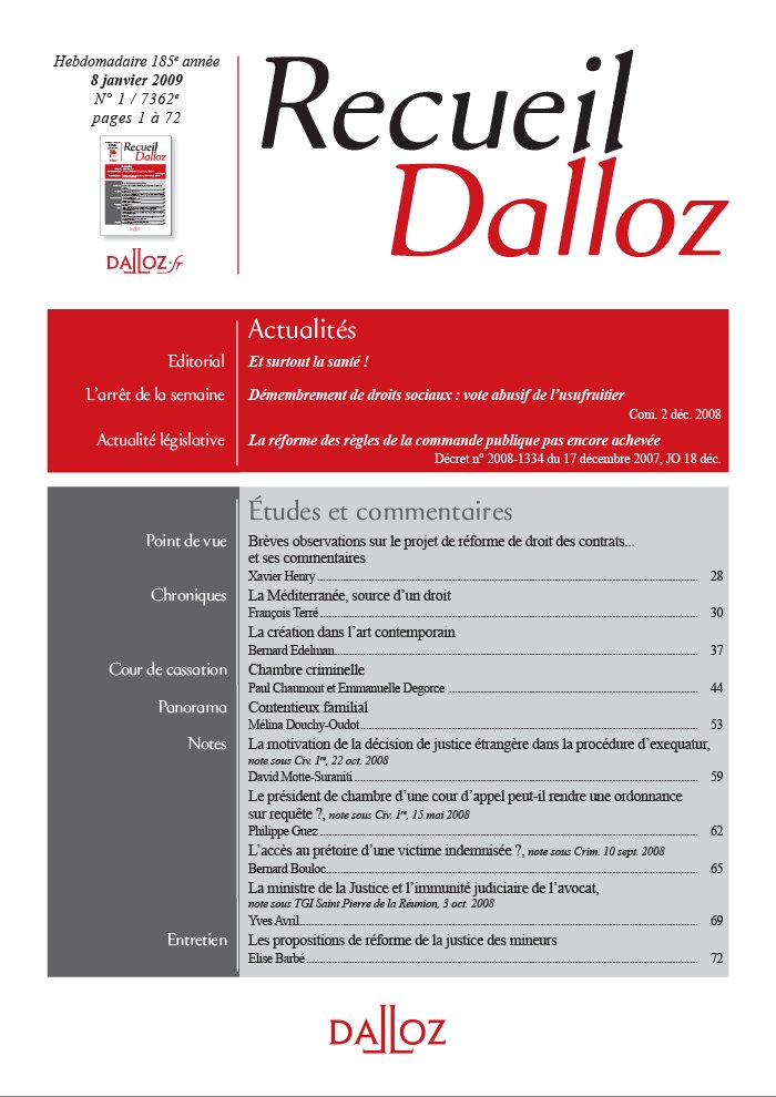 Dalloz Revues