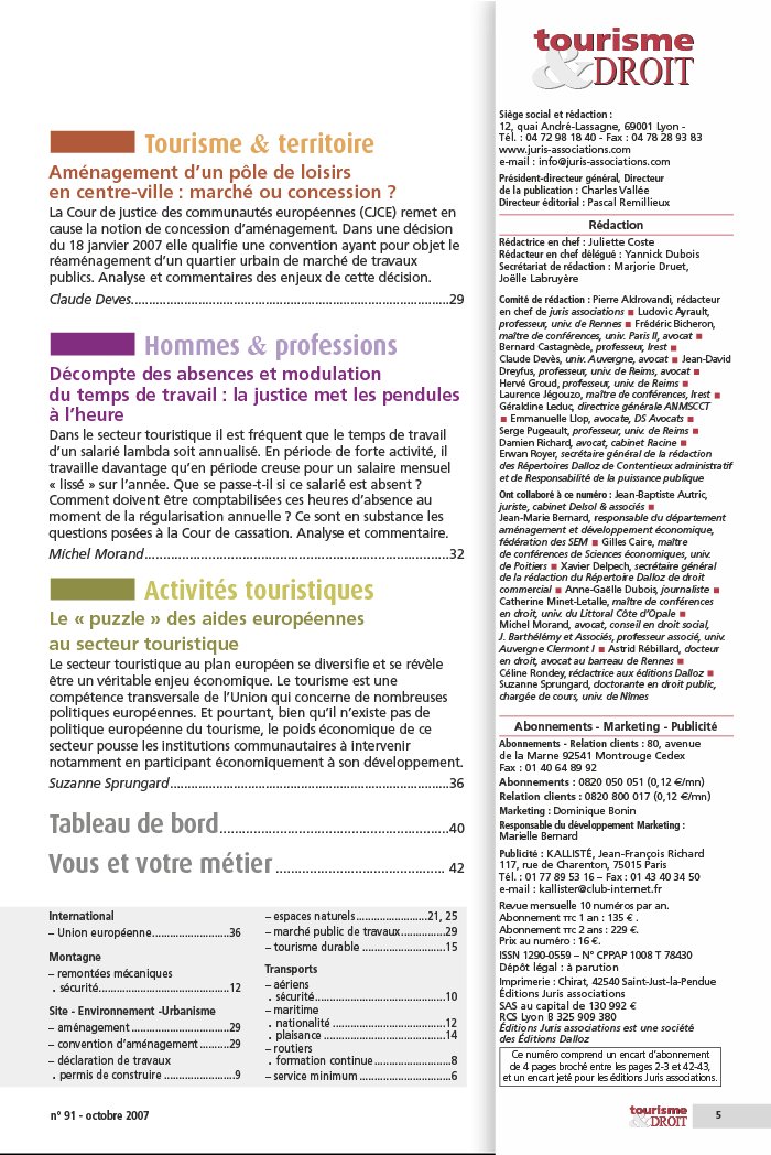 Convention Collective Hôtellerie De Plein Air 2021